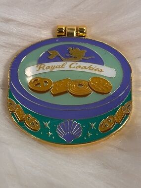 Loungefly Princess Royal Cookies Hinged Pin The Little Mermaid